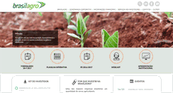 Desktop Screenshot of brasil-agro.com
